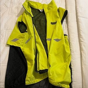 Neon Yellow unisex running reflective vest  by Sugoi